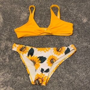 Shein Sunflower Bikini